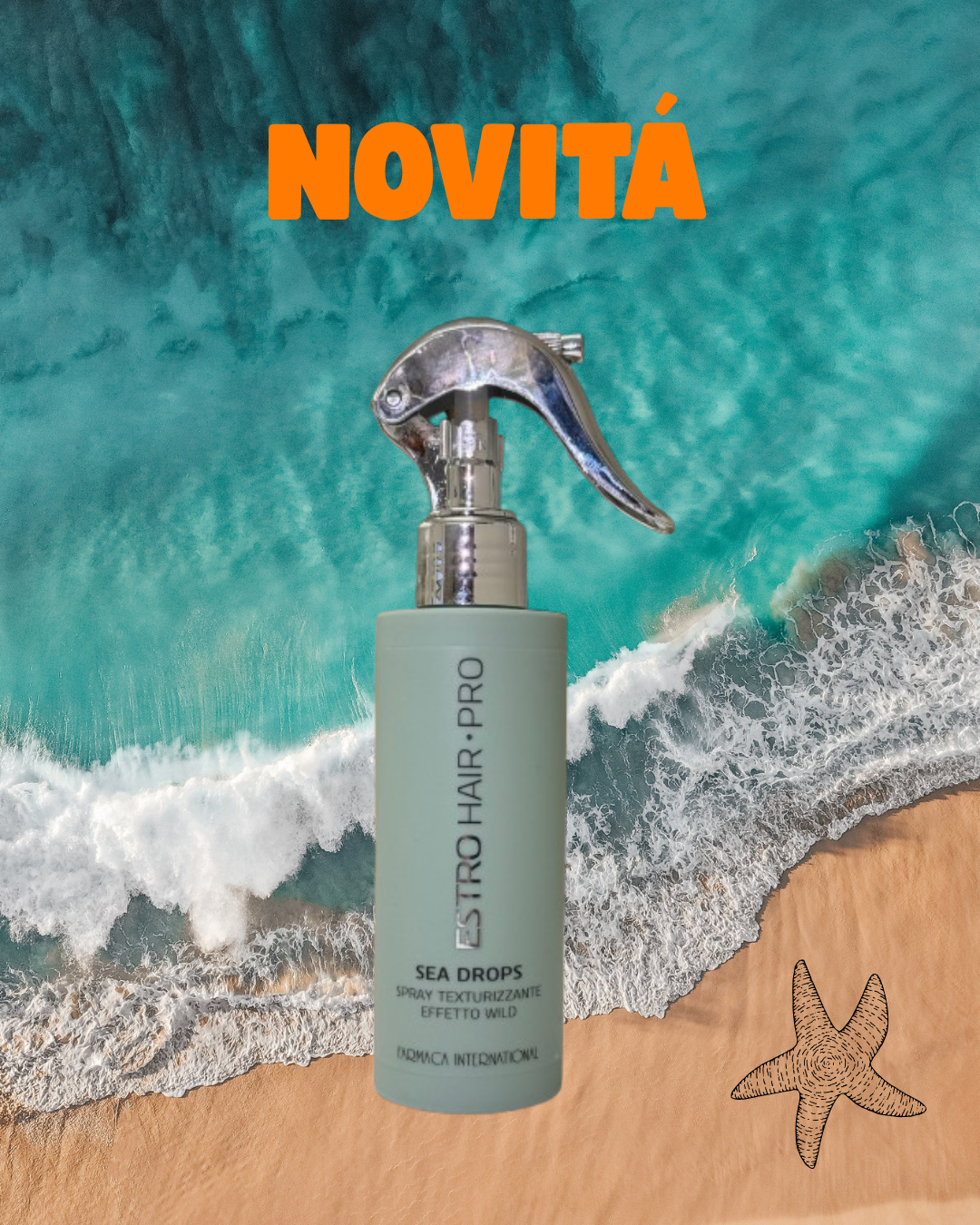 Estro Hair Pro Sea Drops - Spray Sale Marino