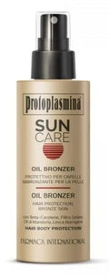 Protoplasmina Sun Care Oil Bronzer 150ml Olio Protettivo Per Capelli e Abbronzante Per La Pelle
